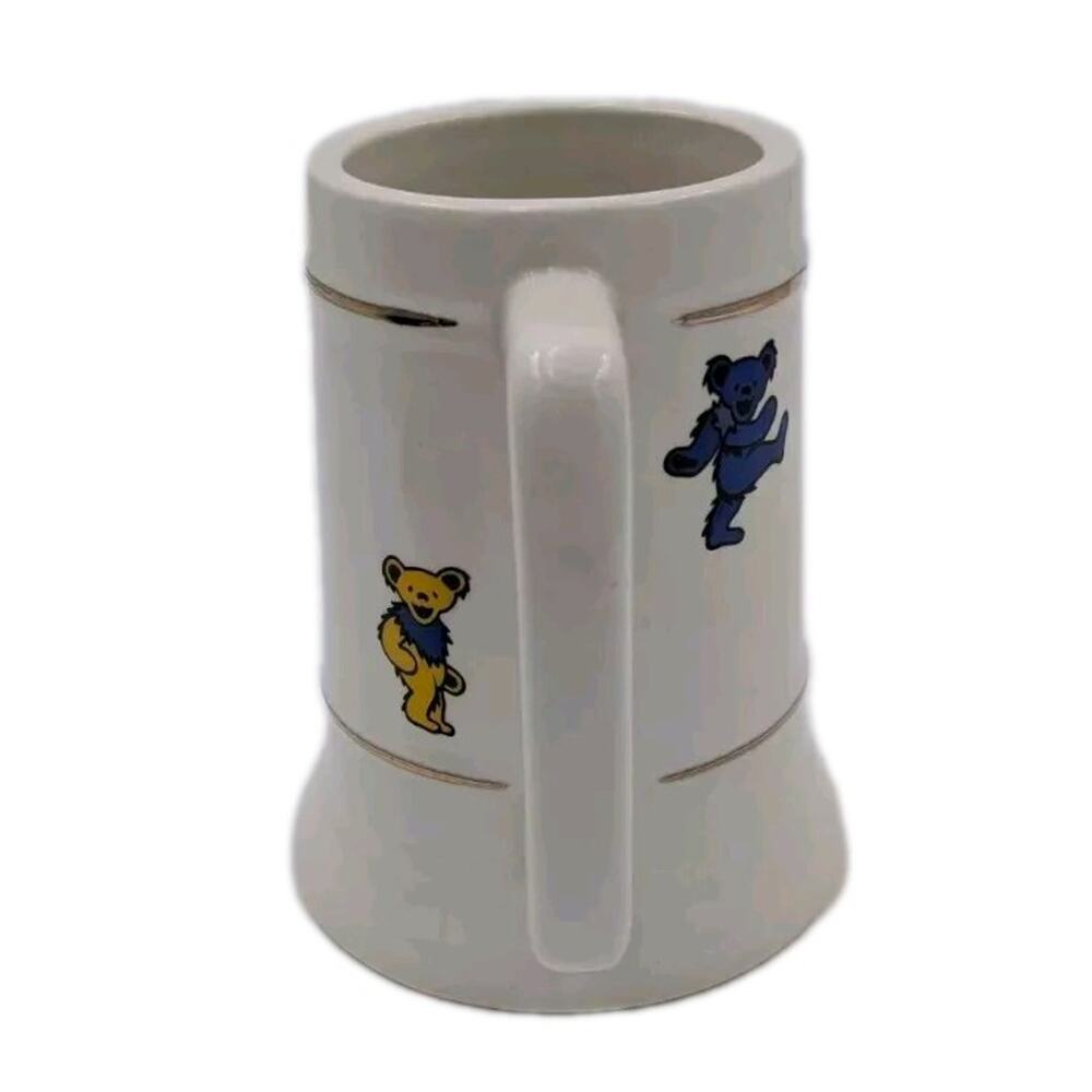 Grateful Dead Rainbow Dancing Bears Stein GDM Inc 1987 Official Merchandise - Picture 7 of 10